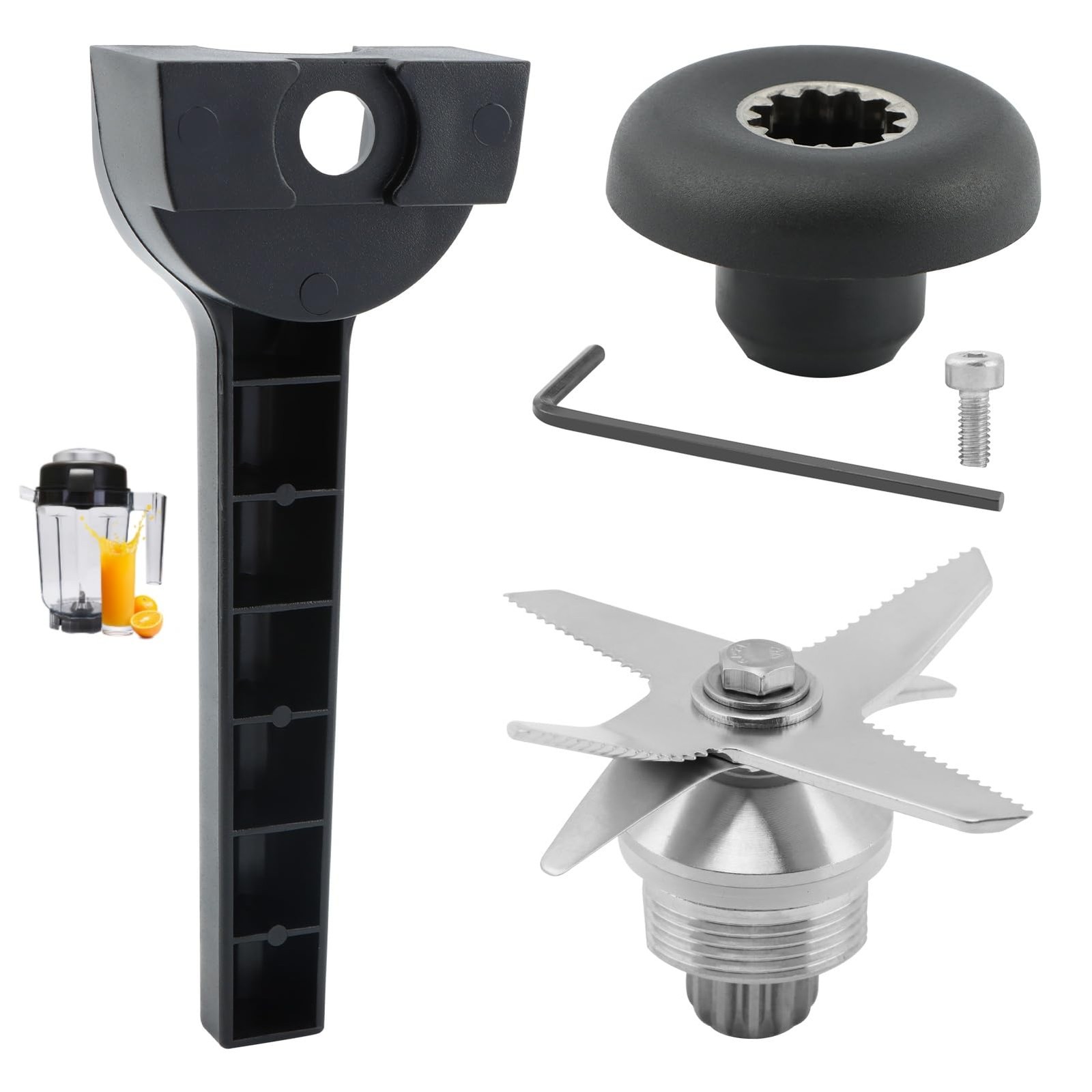 Blade Parts with vitamix, with Wrench and Drive Socket Removal Tool Kit, 5200...