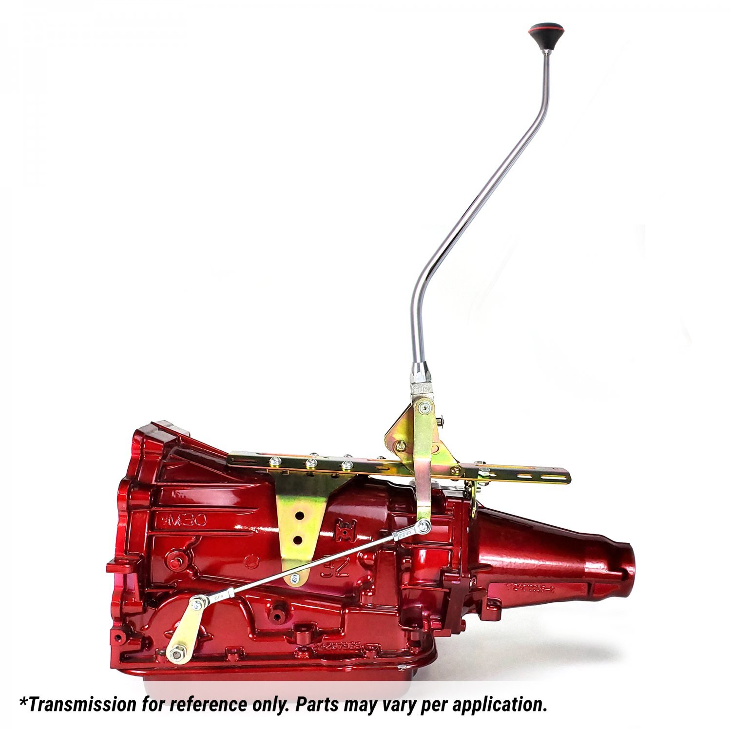 GM 4L80 (E) Single Action Shifter Kit 23" Arm w/ Dual Bend and Black Knob hot