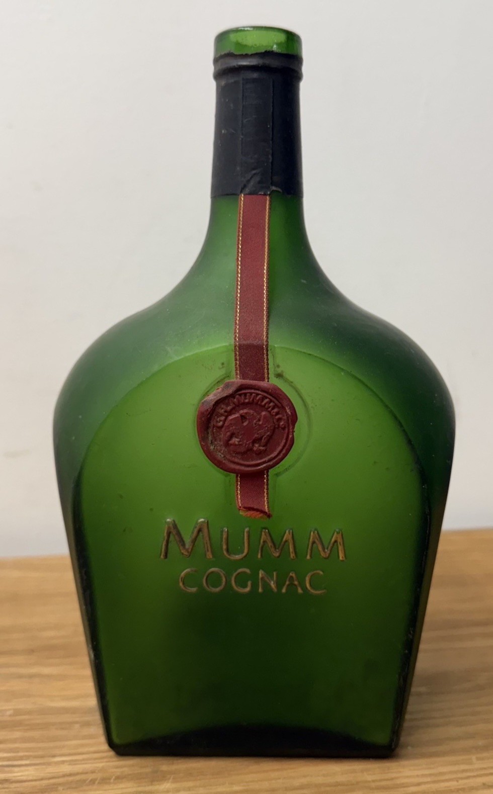 Vintage G.H. Mumm & Co. Mumm Cognac Empty Bottle Product In France