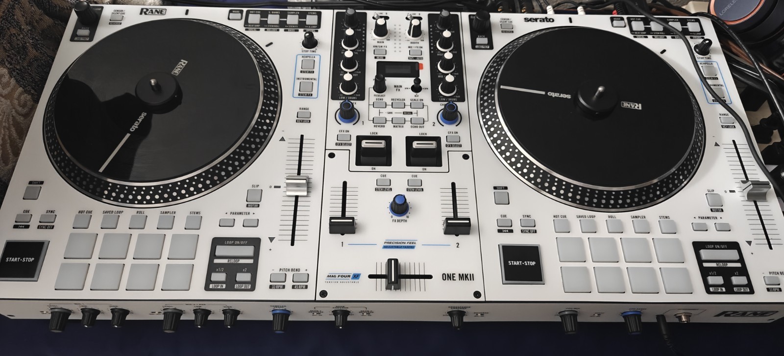 Rane One MK2 Professional 2 Channel Motorized Stems DJ Controller New Condition