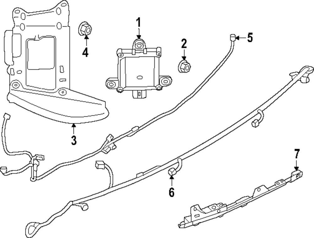 Genuine Mitsubishi Bracket 8639A389