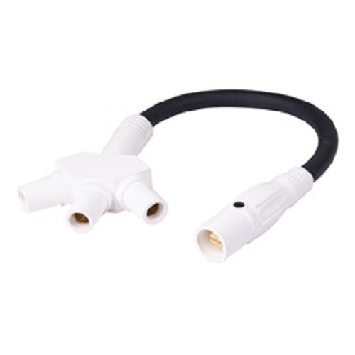 Marinco-CA3FST-B-CLS Assembled Adapters Soft 3Fer (M-F-F-F) White (B)-(Pk of 1)