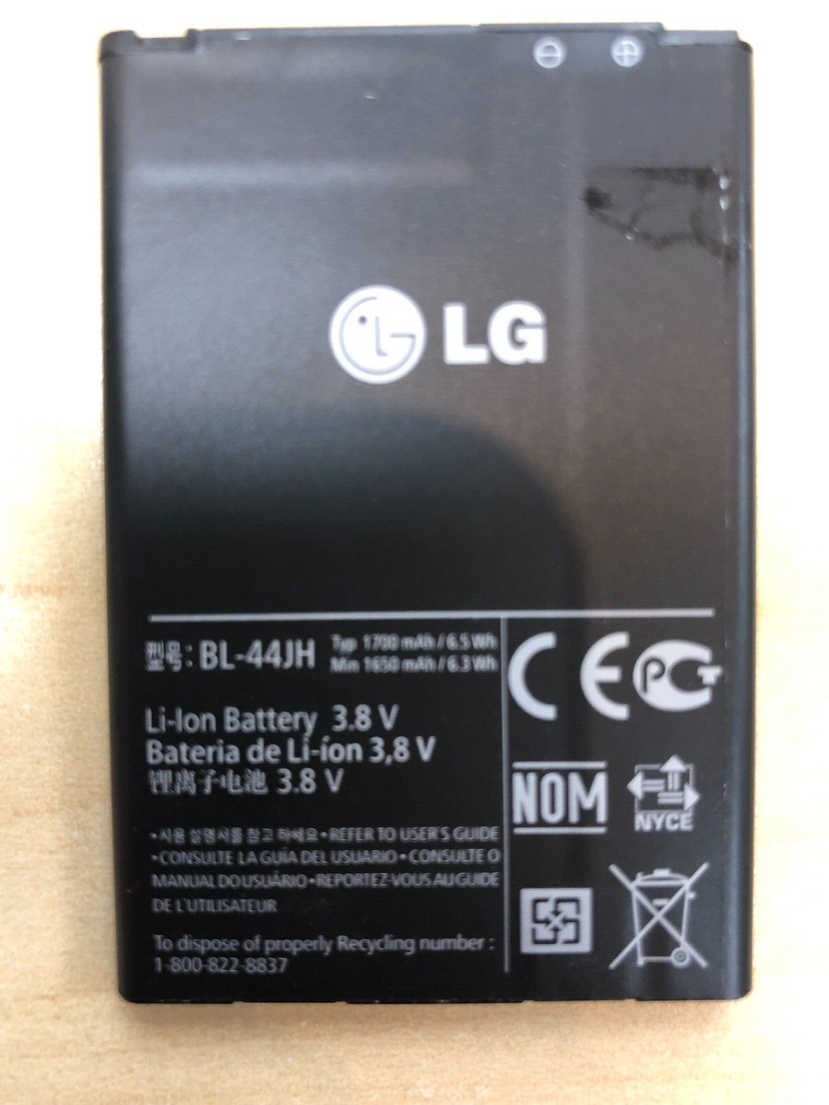 NEW OEM LG BL-44JH Battery For Optimus L7 P700 LW770 Select AS730 Zone2 VS415