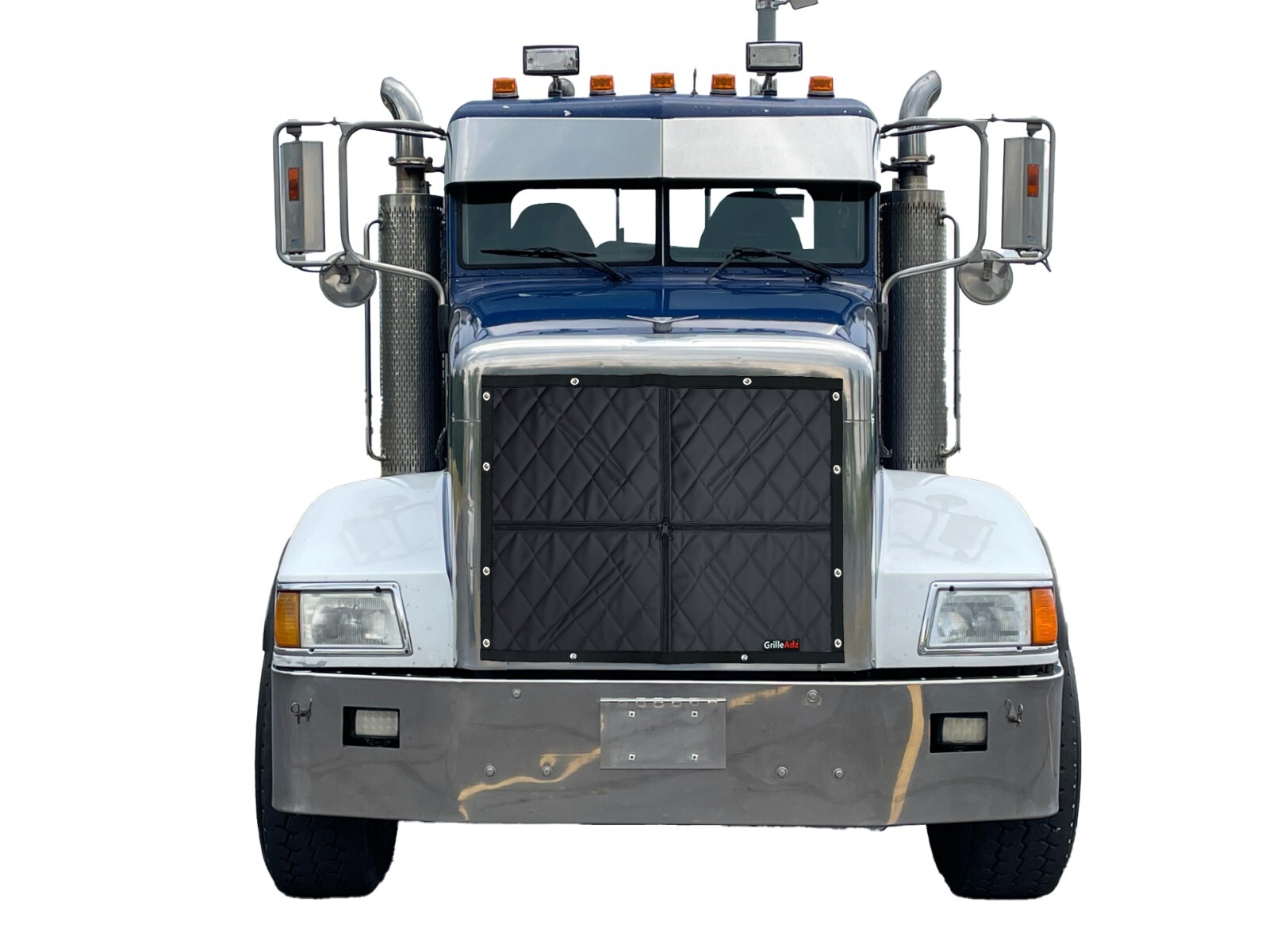 Peterbilt 385 & 357 / 377 Sloped Hood Heavy Duty Quilted Winter Front