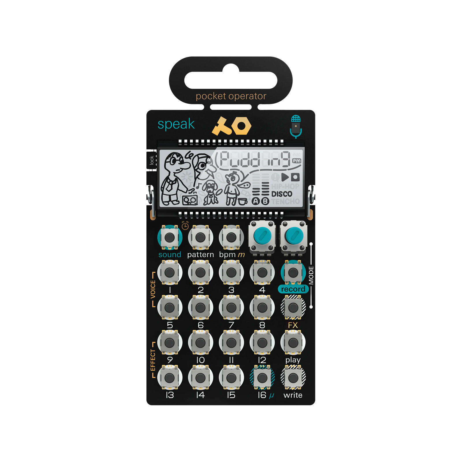 TEENAGE ENGINEERING PO-35 SPEAK : NEW : [DETROIT MODULAR]