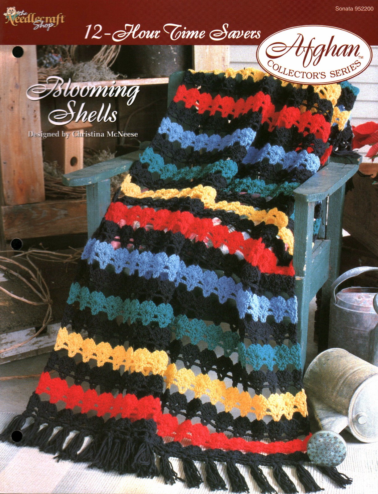 Blooming Shells - 12-Hour Savers | Needlecraft Shop Afghan Series 952200
