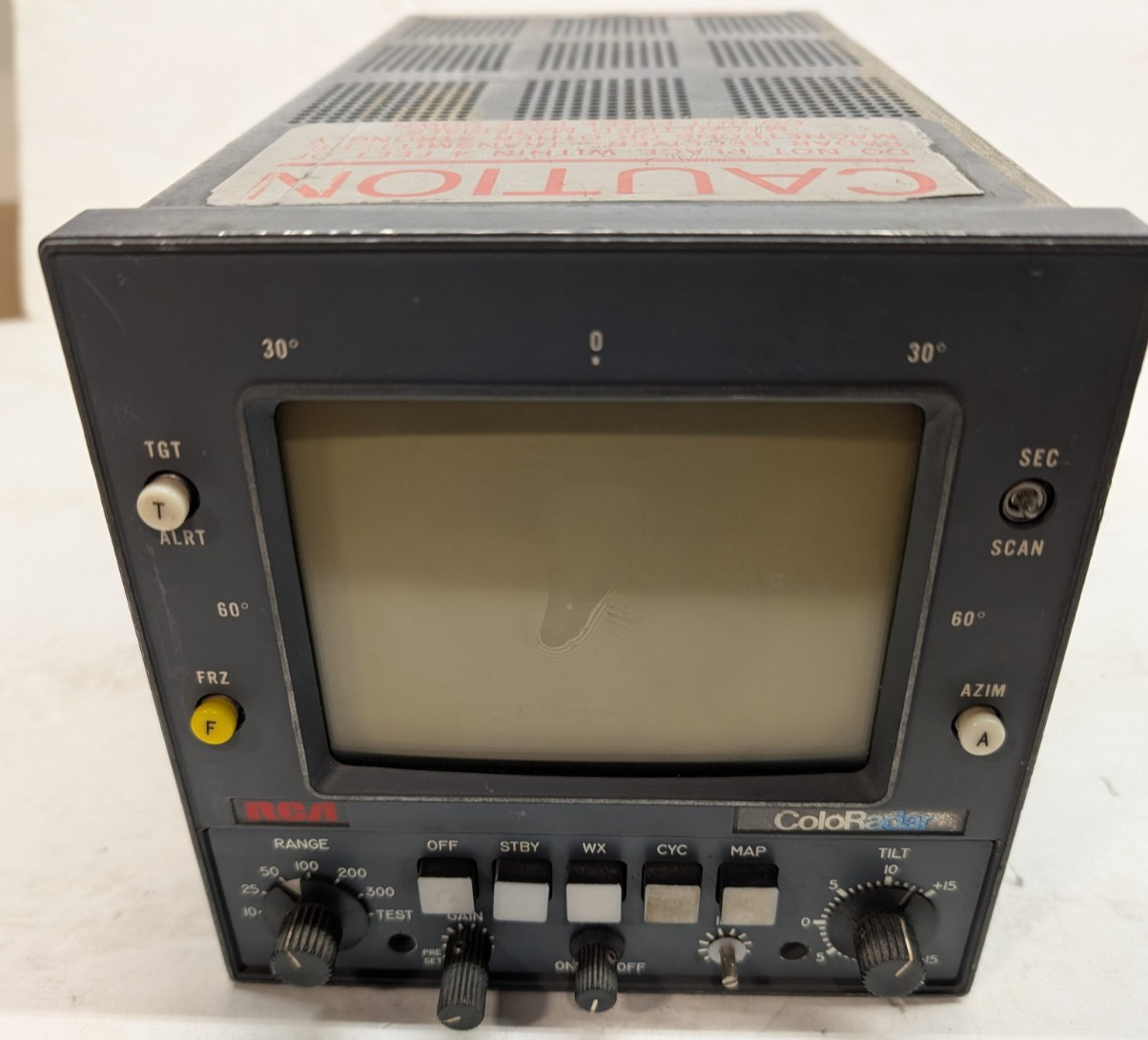 RCA Avionics Color Radar Digital Indicator MI-585201 DI-4001