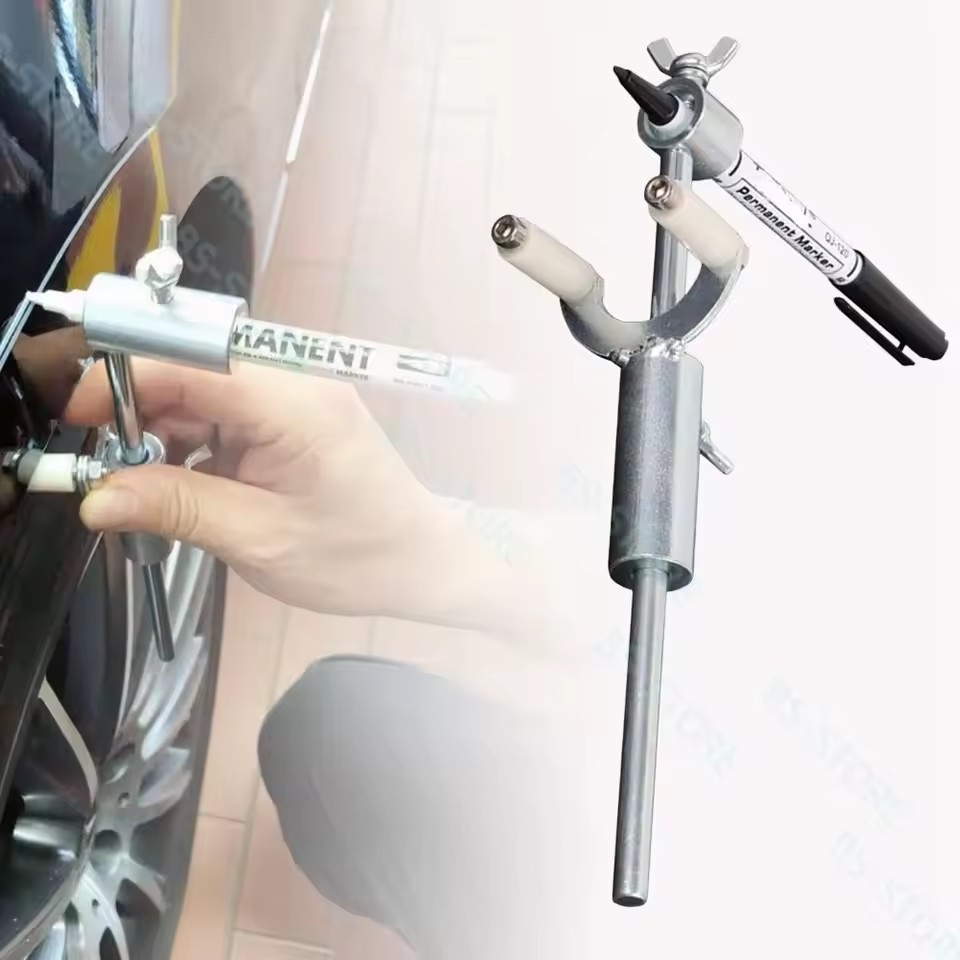 Automotive Dent Repair Wheel Arch Car Body Line Marking Tool Adjustable Range US