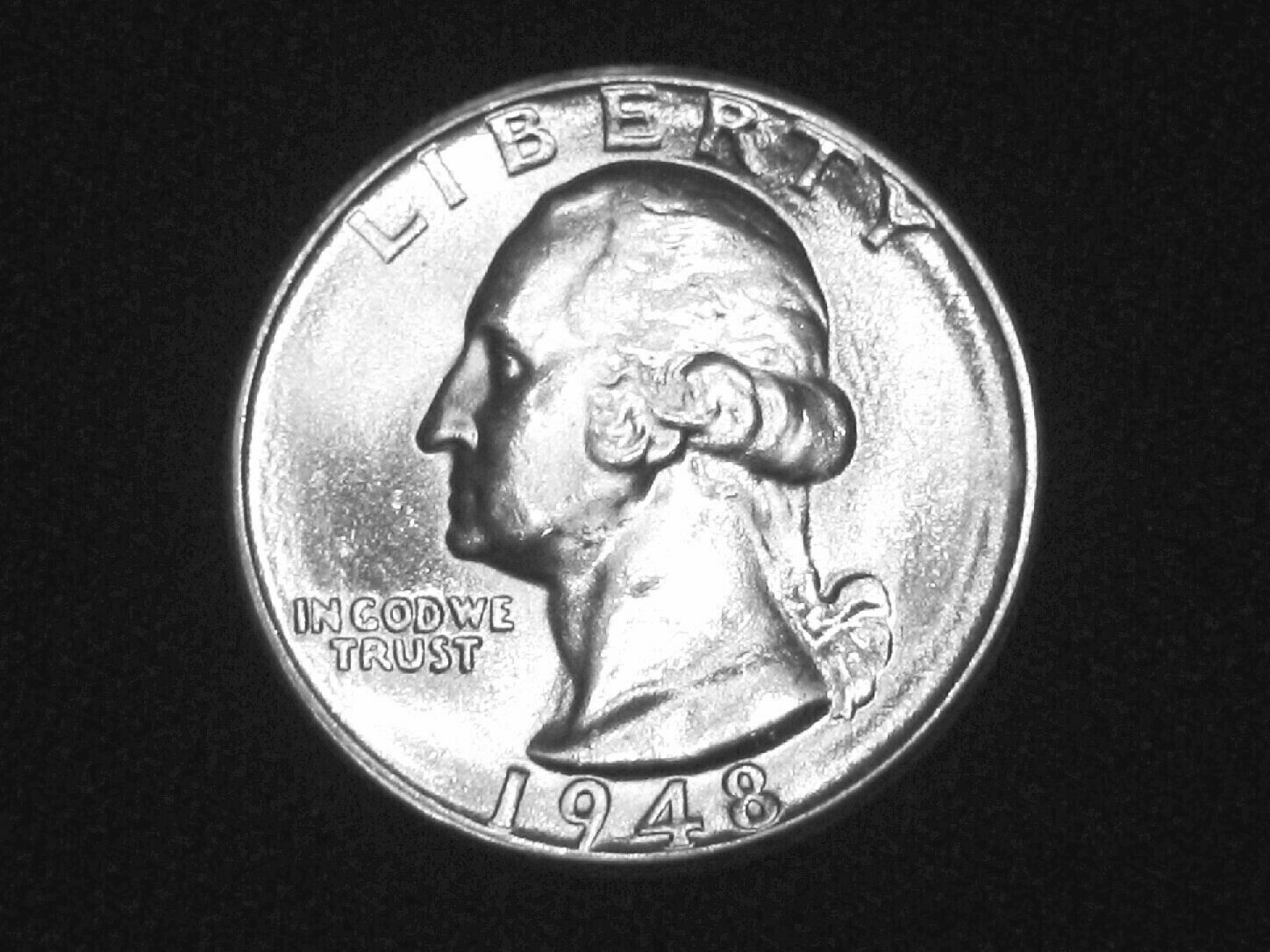 1948-D Washington Quarter --- Very Choice Uncirculated