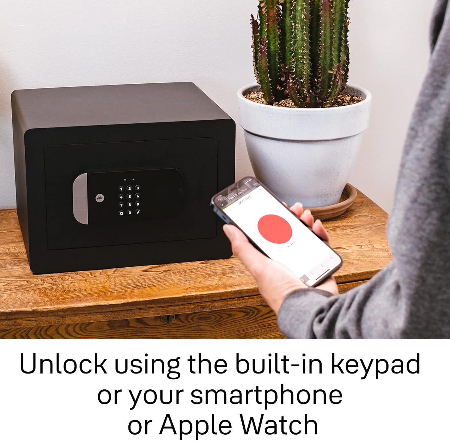 Yale Smart Safe with Bluetooth Access and Keypad