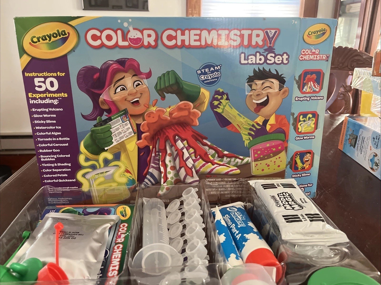 New, Unopened Crayola Color Chemistry Lab Set Instructions 50 Experiments STEM