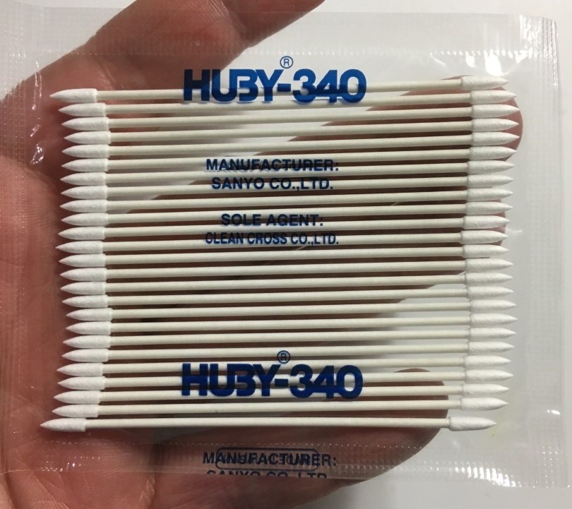 Morezmore M00661 25 Mini Pointed Gun Tip HUBY-340 BB-013 Micro Q-tips G-Tip