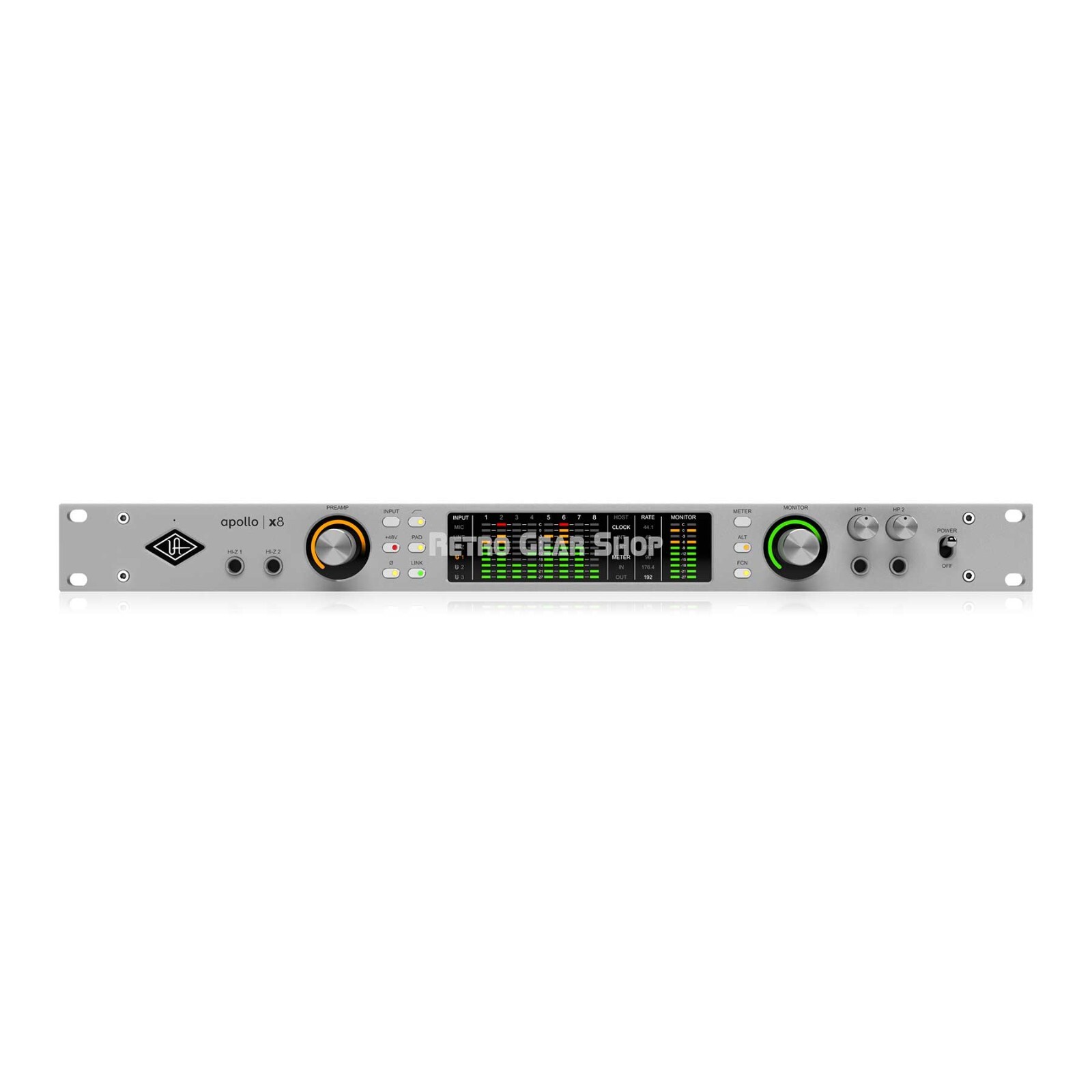 Universal Audio Apollo x8 with UAD Analog Classics Thunderbolt Interface Mint