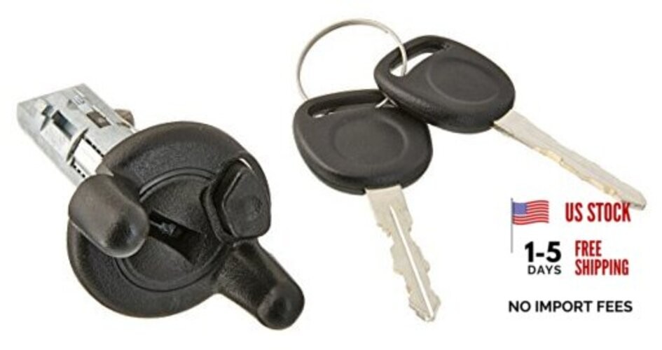 US-535L Ignition Lock and Tumbler Switch, Color/Finish: Gray