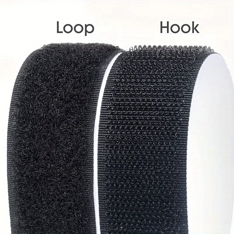 1-25M Velcros Self Adhesive Hook And Loop Tape Fastener House Diy Magic Tap Auto
