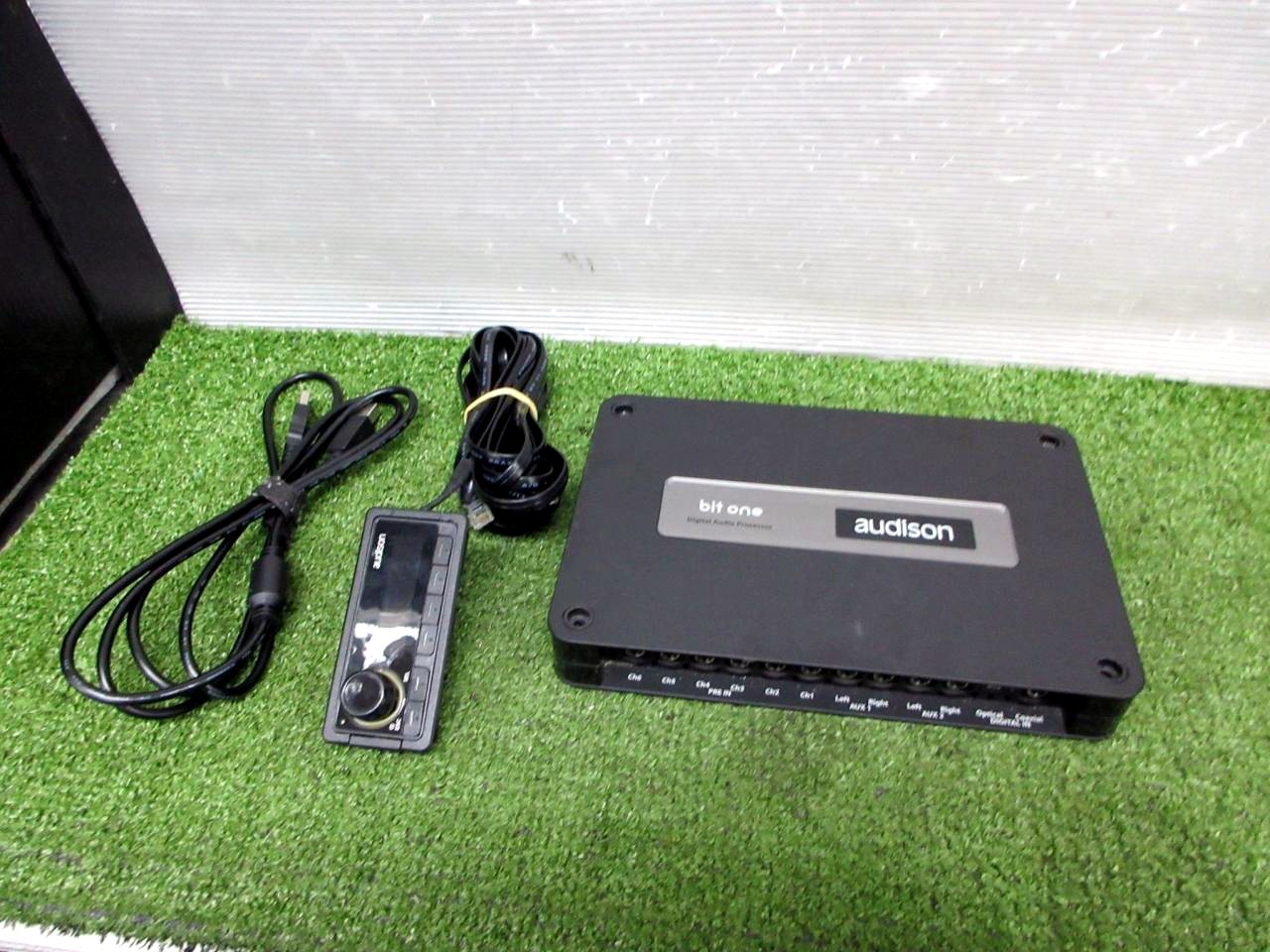 Audison bit One 8-Channel Digital Sound Processor DSP + DRC Remote + USB Cable