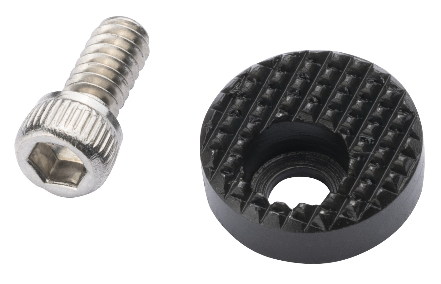 1911 magazine catch release button extension Black stainless for standard 1911s