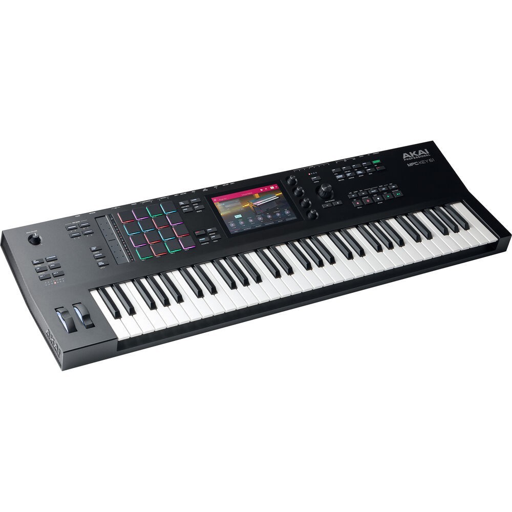 Akai MPC Key 61 Standalone Music Production Keyboard Sampler 61-Key Synth