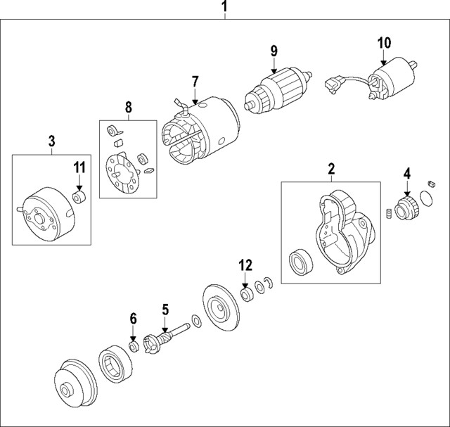 Genuine Nissan Planet Gear 23367-31U01