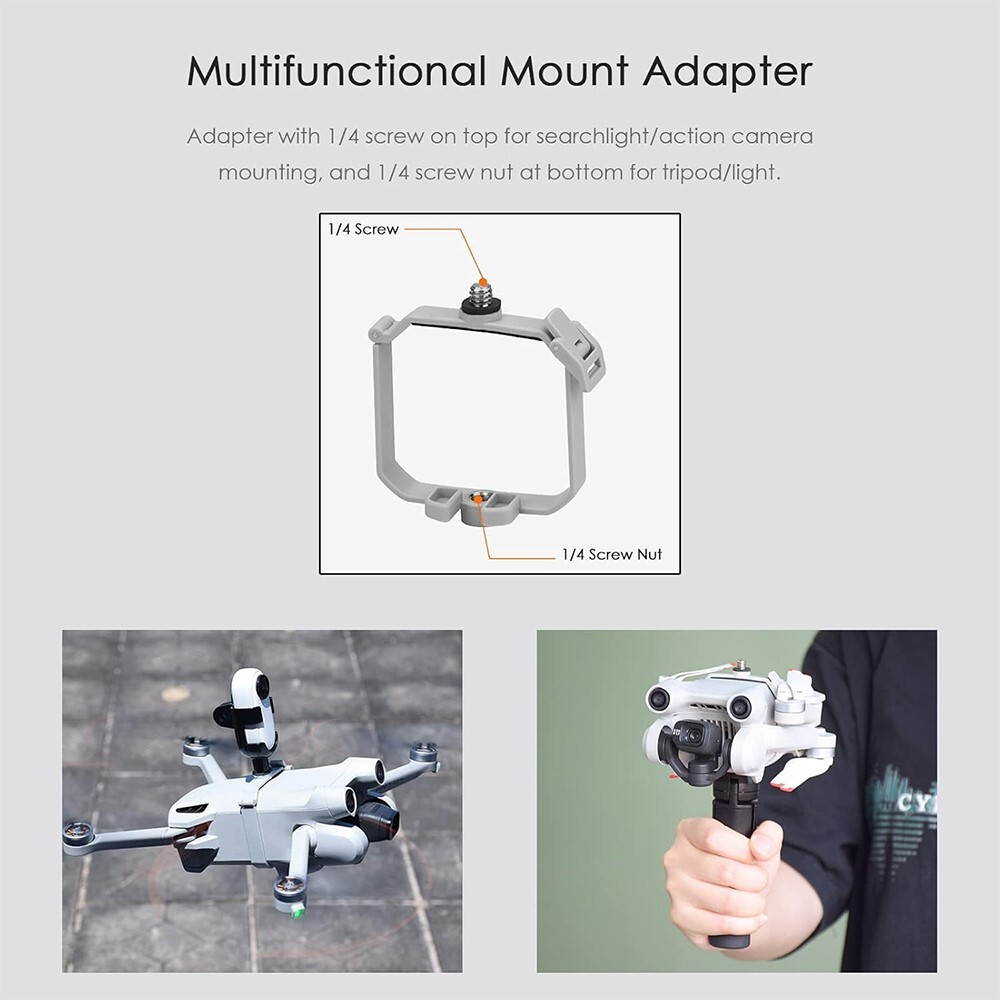 Magnificent for DJI Mini 3 Pro - Mounting Bracket Camera Adapter Base Add - ons