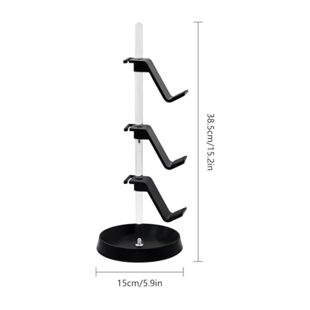 Controller Stand Transparent Tube for Universal Gaming PC Accessories A E9O5