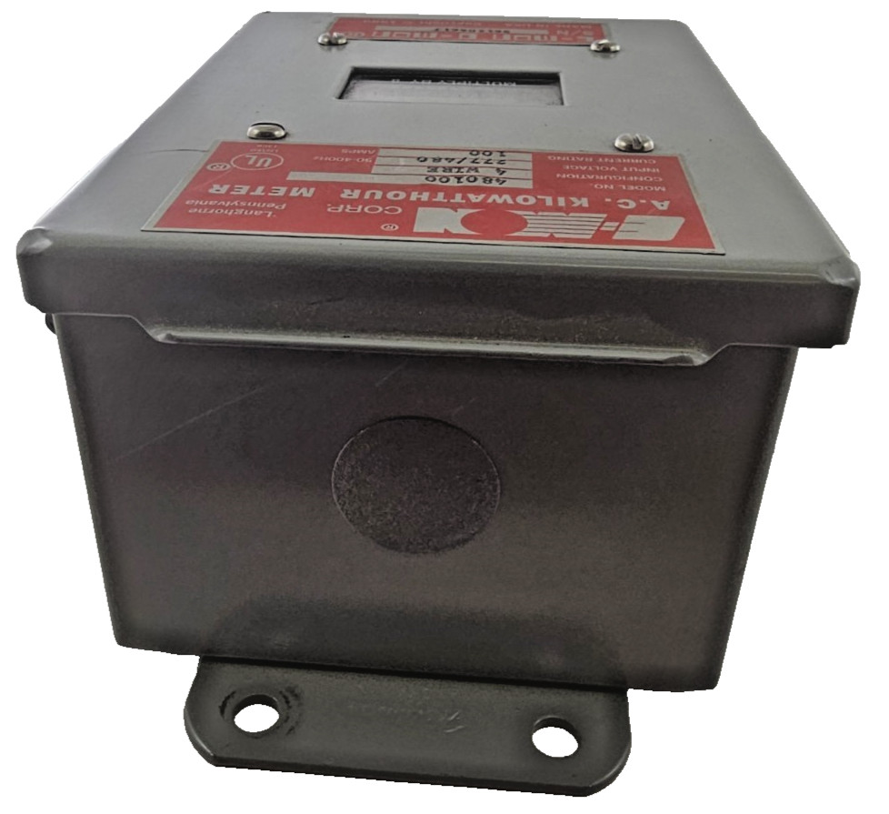 E-Mon D-Mon 480100 AC KWH Meter 277/480V 100A w/ 3 Split-Core Current Sensors