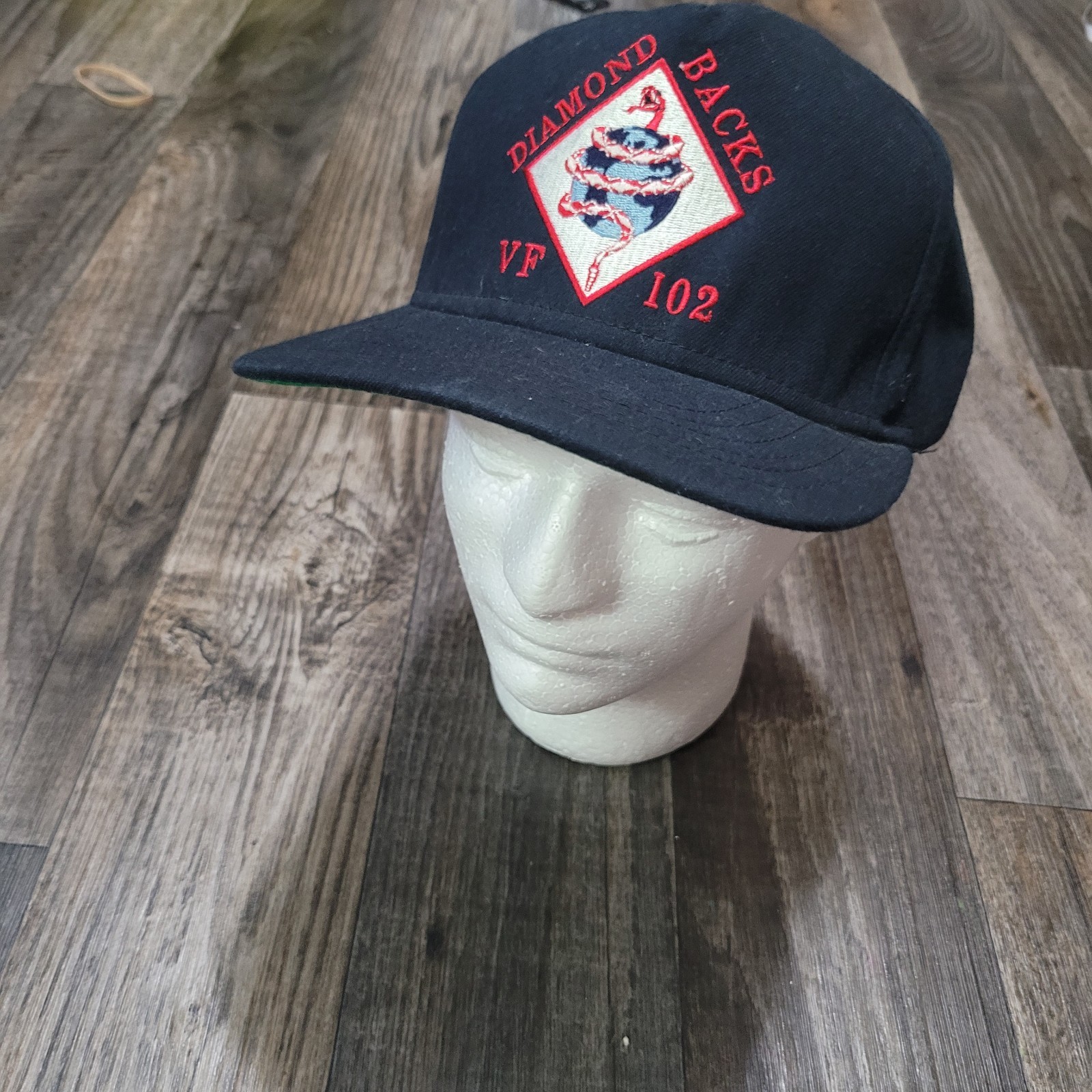Vintage Diamondbacks VF 102 Snapback Medium-Large Fighter Squadron
