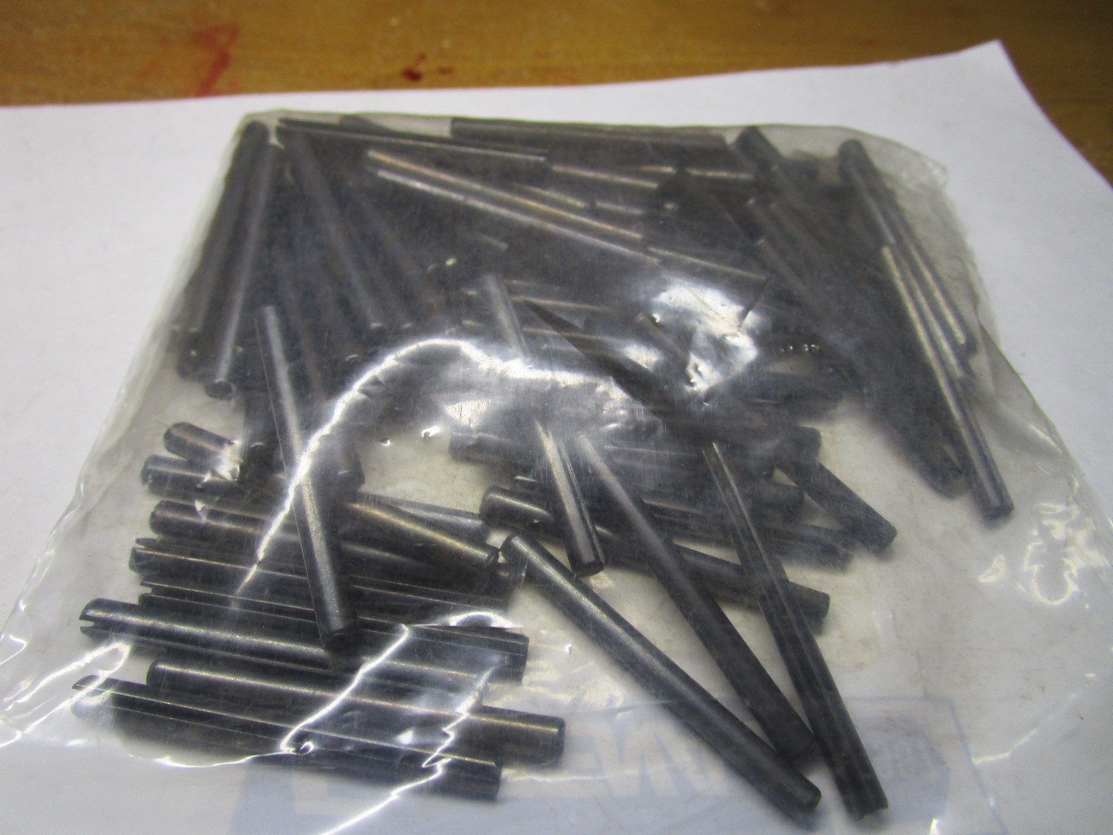 3/16" x 2" Plain Finish Steel Slotted Spring Pin QTY 100