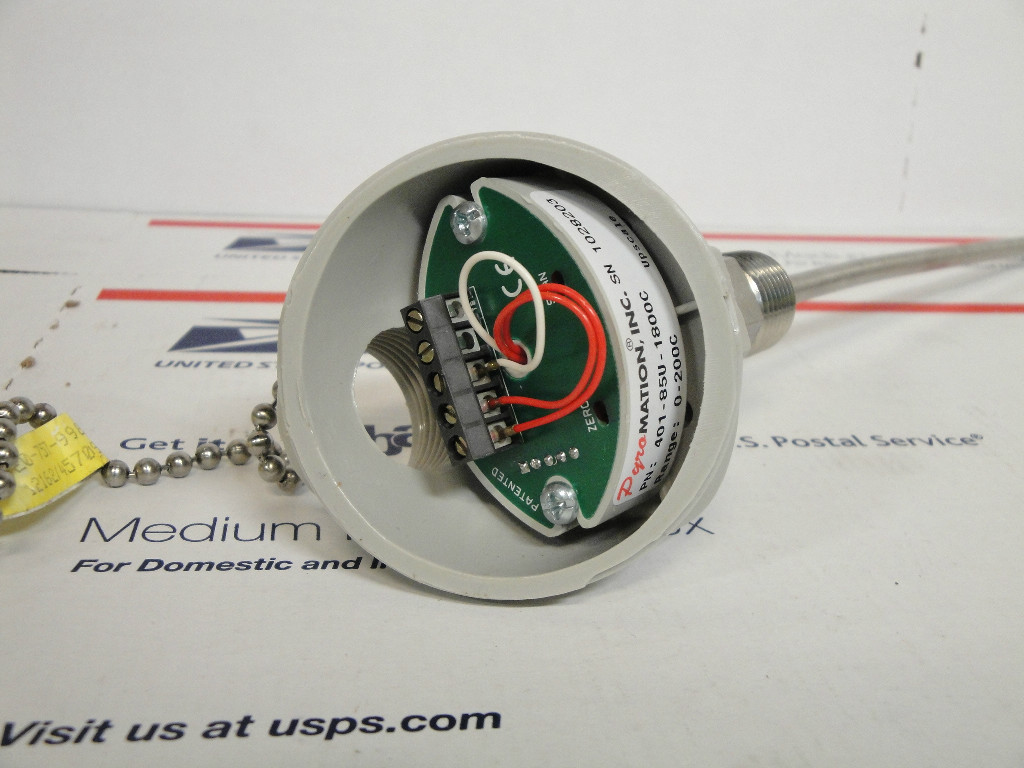DEBELAK TEMPERATURE SENSOR 401-85U-1800C 0-200C RANGE