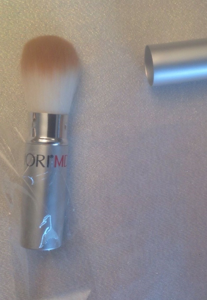PRIORI MD RETRACTIBLE BLUSH BRUSH PMD4690-02 CRUELTY FREE RECYCLED ALUMINUM