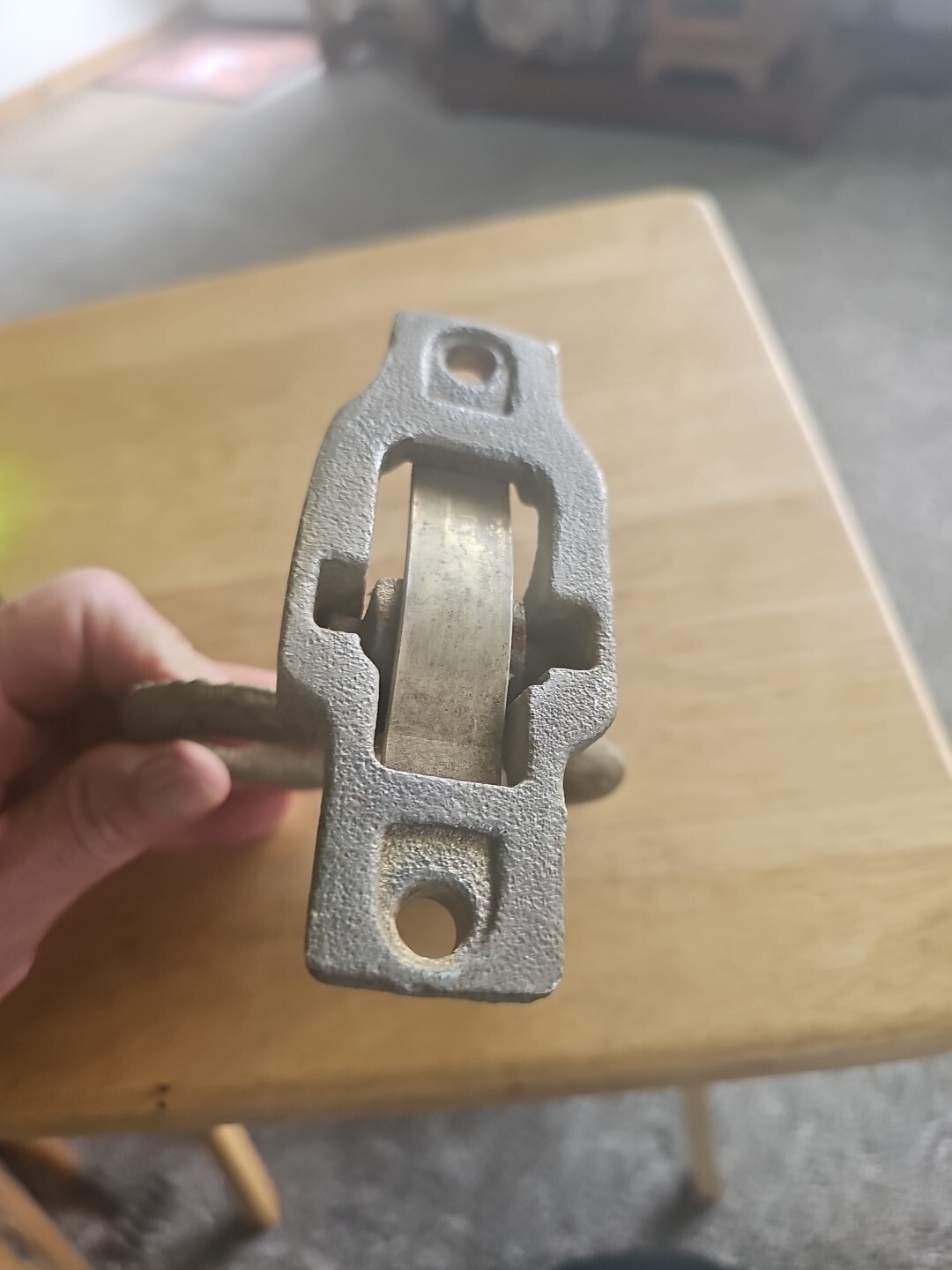 4.25" Folding Step Two Hole Mount For Peterbilt Kenworth Freightliner Trailers