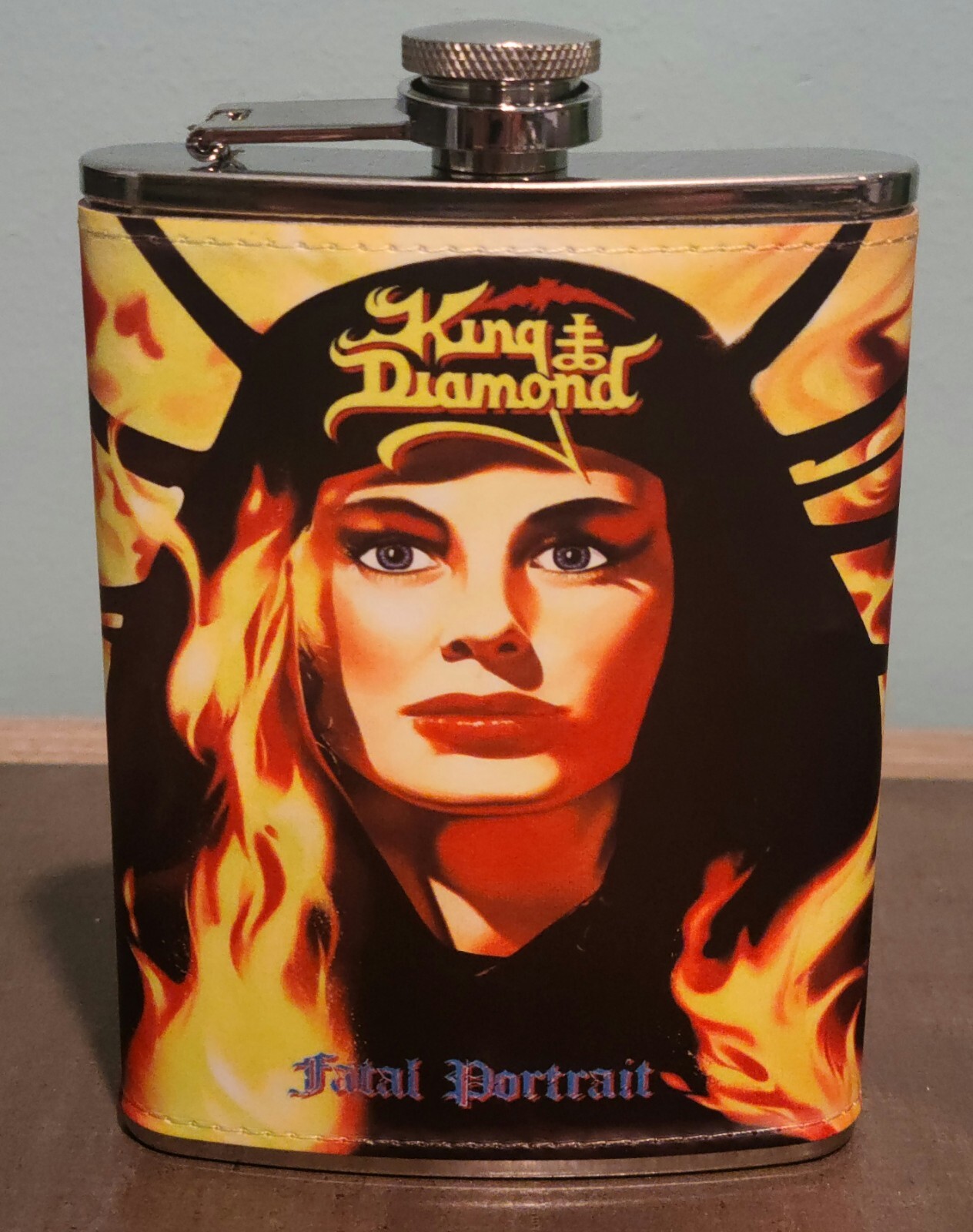 Inglorius: V 8 oz flask custom NEW (can make most images)