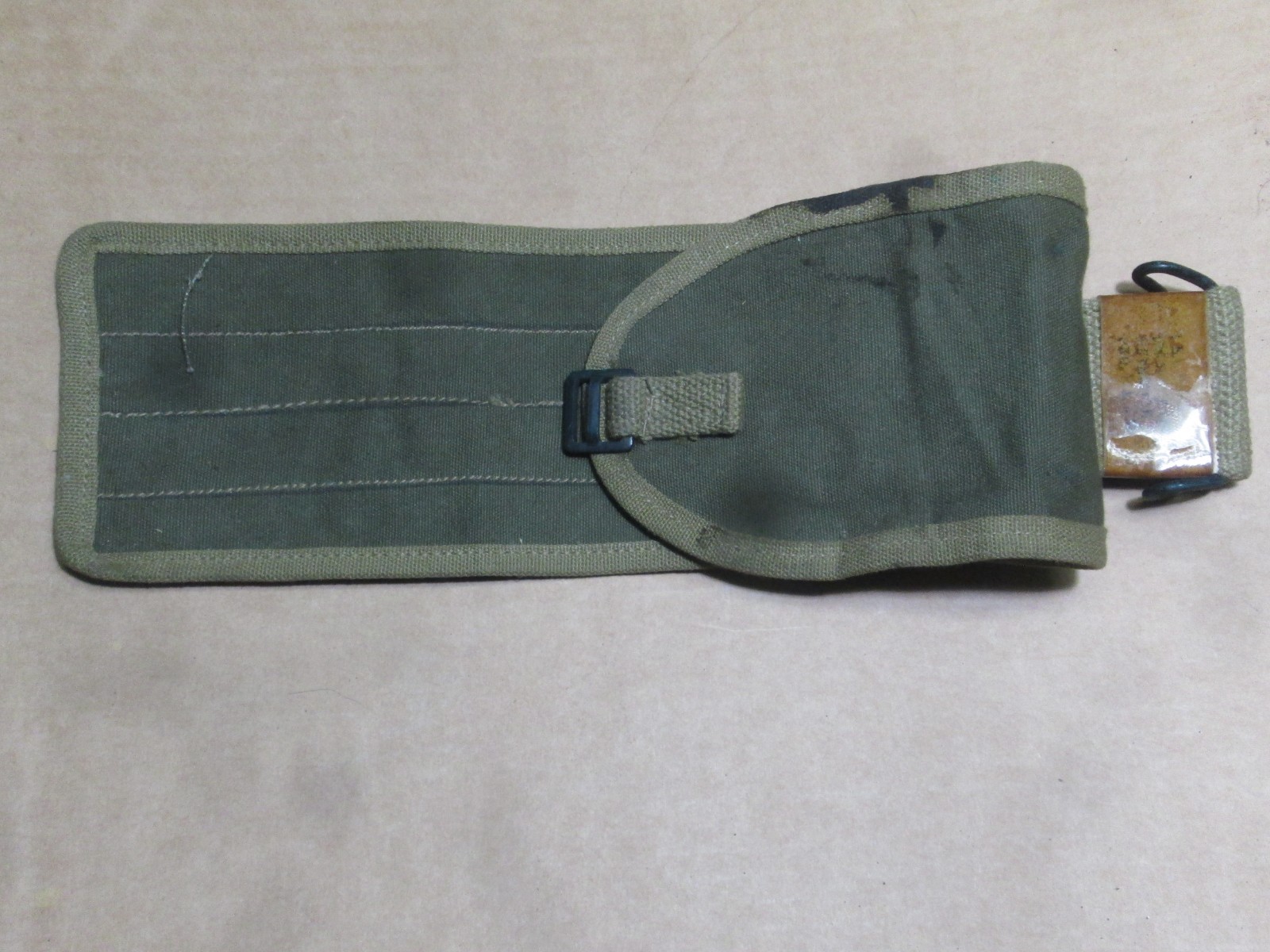 Unissd USGI WW2 30 Cal. M1 Garand 4 Pocket Cleaning Rod Case With Original Label