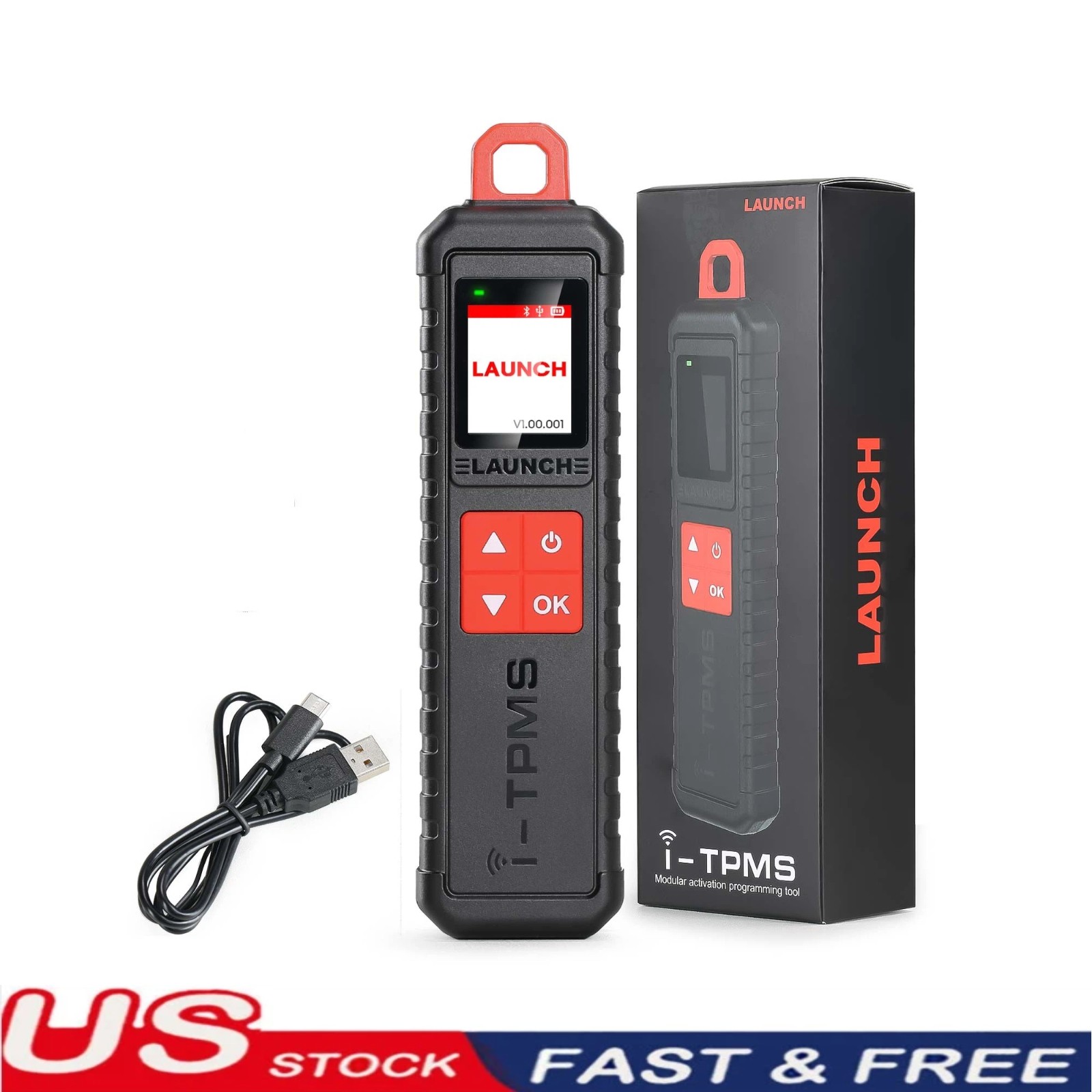 Launch X431 i-TPMS Tire Pressure Detector Handheld Terminator 315/433MHz Sensors