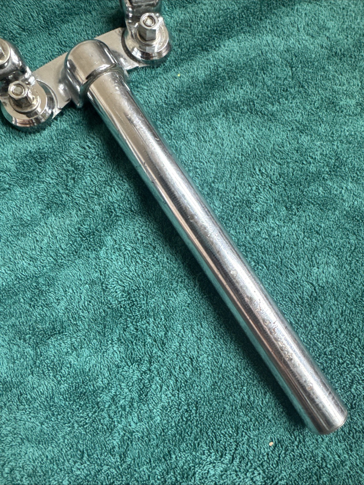 Ludwig 70s Double Tom Drum Holder Mount Post 9 1/2” x 1”