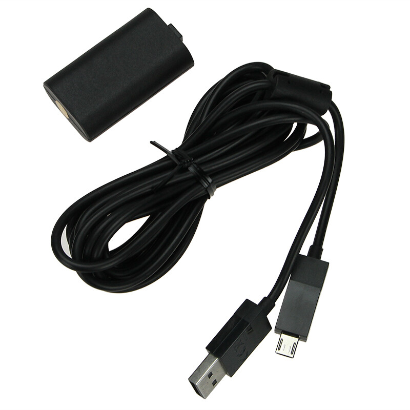 For XBOX ONE X/S Controller Play & Charge Charging Cable+1x Rechargeable Battery
