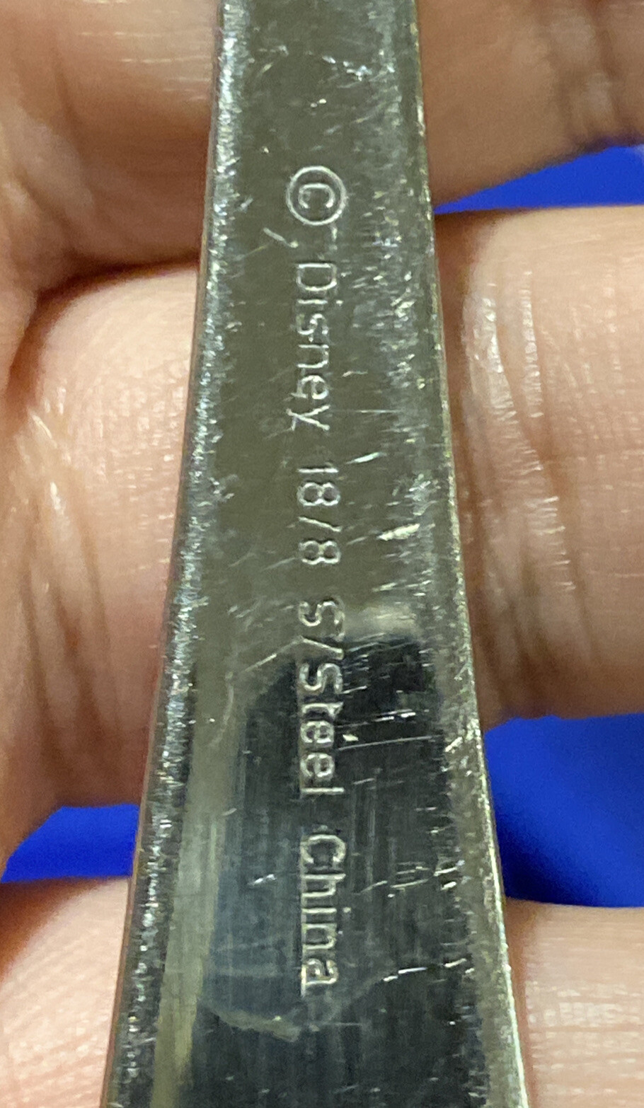 Disney MICKEY MOUSE Stainless Pierced 18/8 Glossy Silverware Flatware Fork
