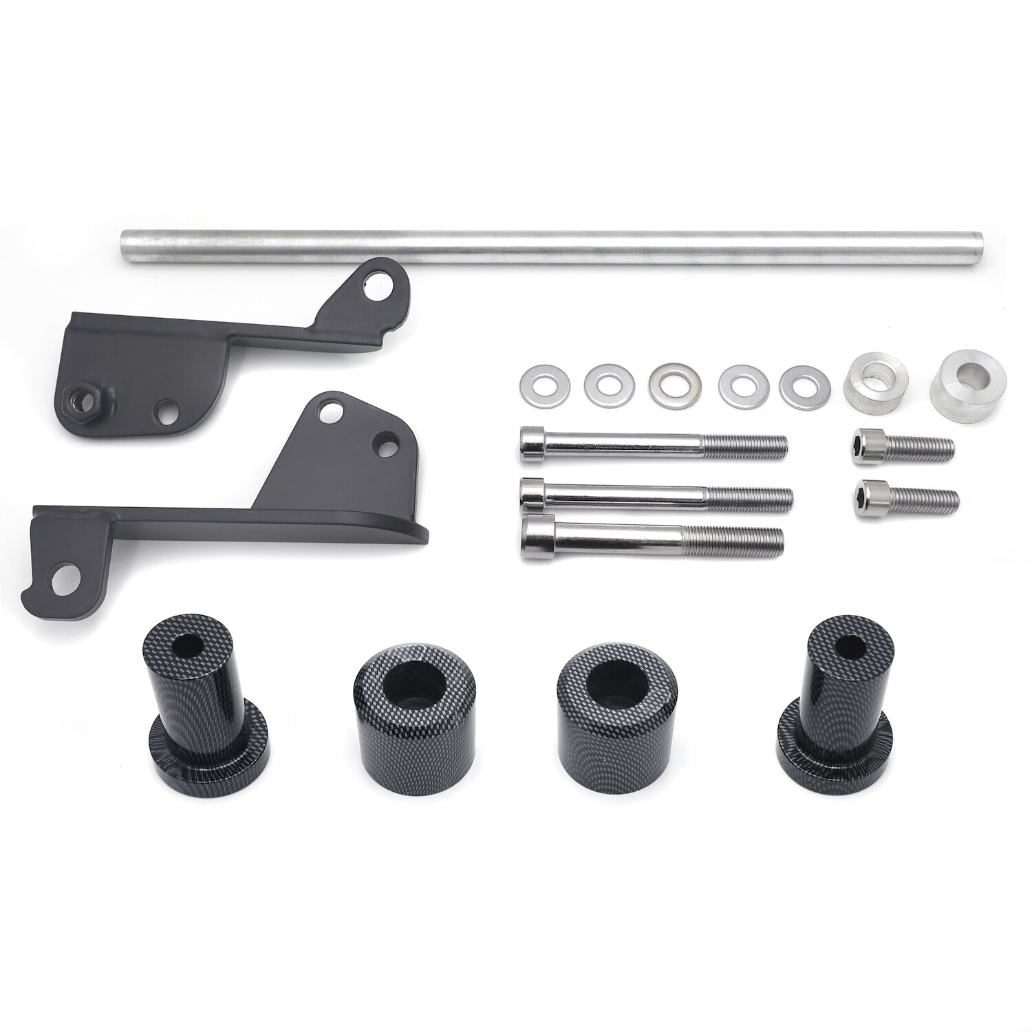 No Cut Carbon Fiber Frame Slider for Honda CBR600RR 600 (2003 2004 2005 2006)