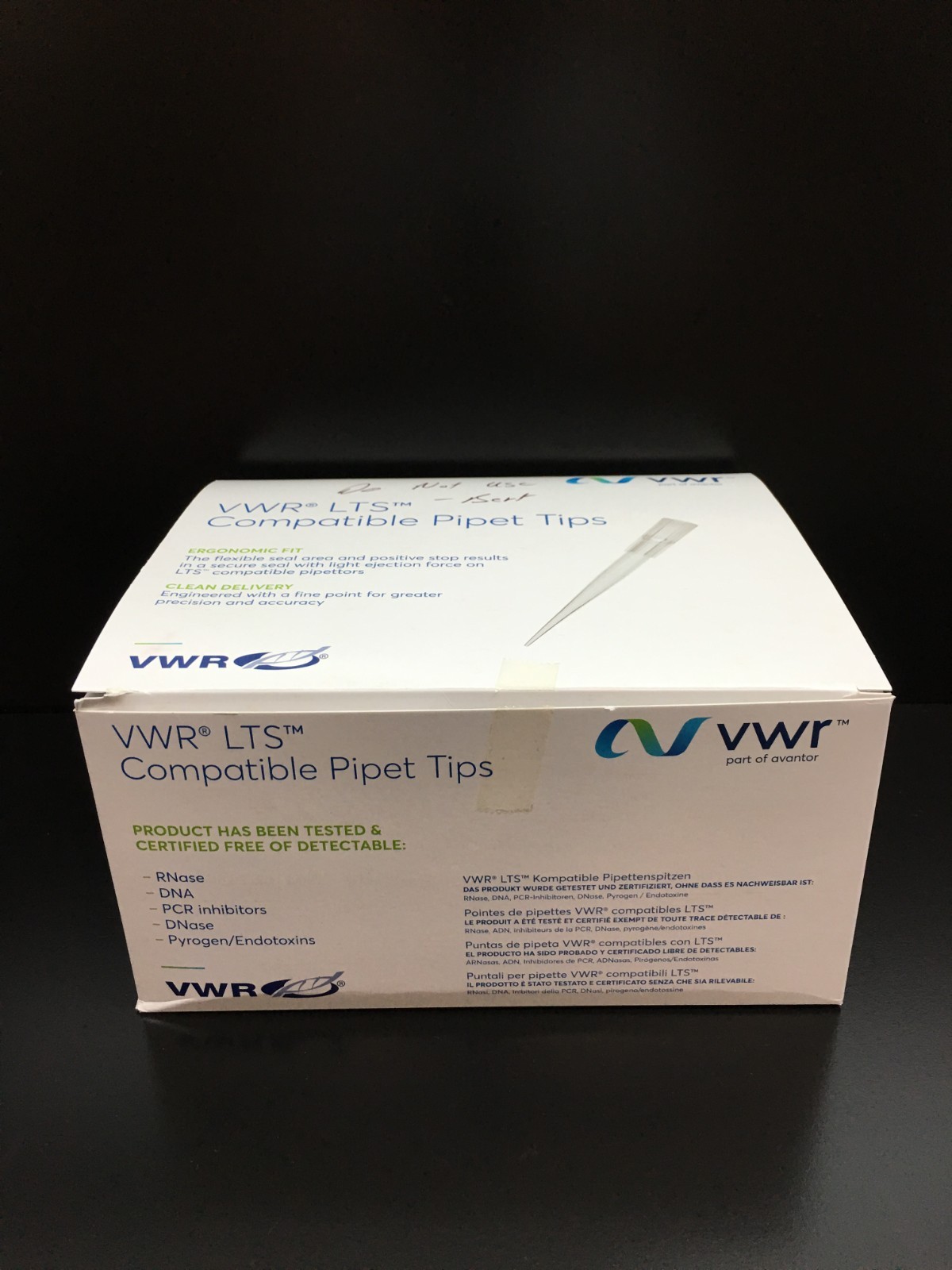 VWR Cat No 76323-932 LTS Compatible Pipette Tips 300µL Lot 5 PCS