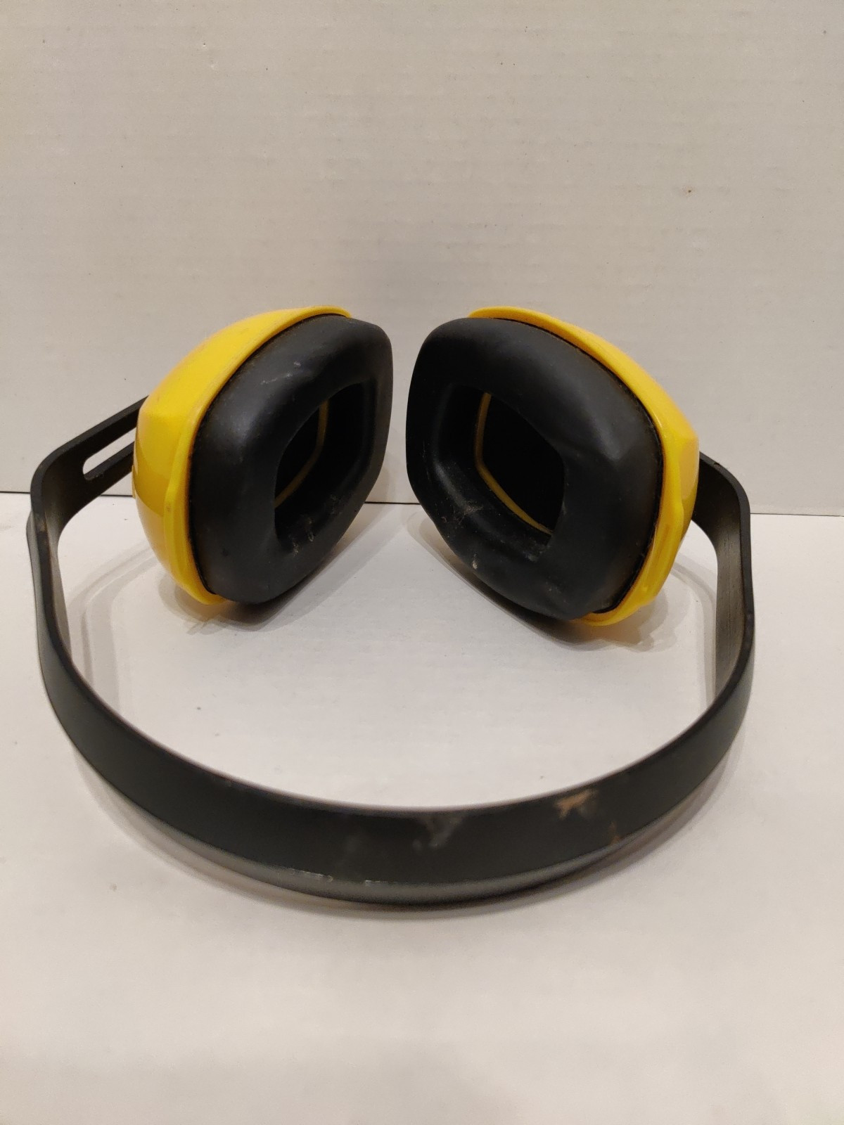 Yellow Adjustable Safety Earmuffs