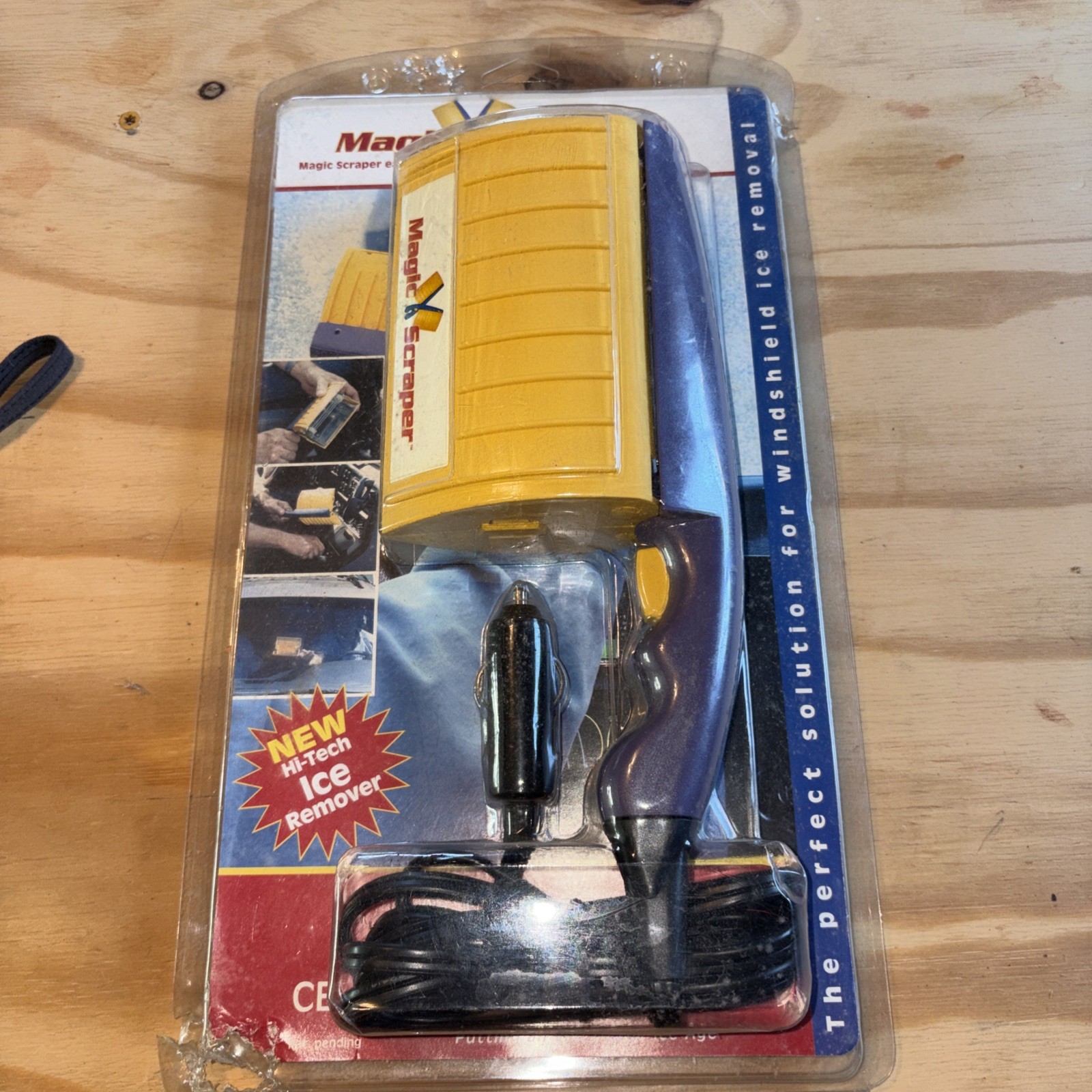 Auto Winshied Heater Defroster Portable Ice Car Truck Travel Scraper Open Box