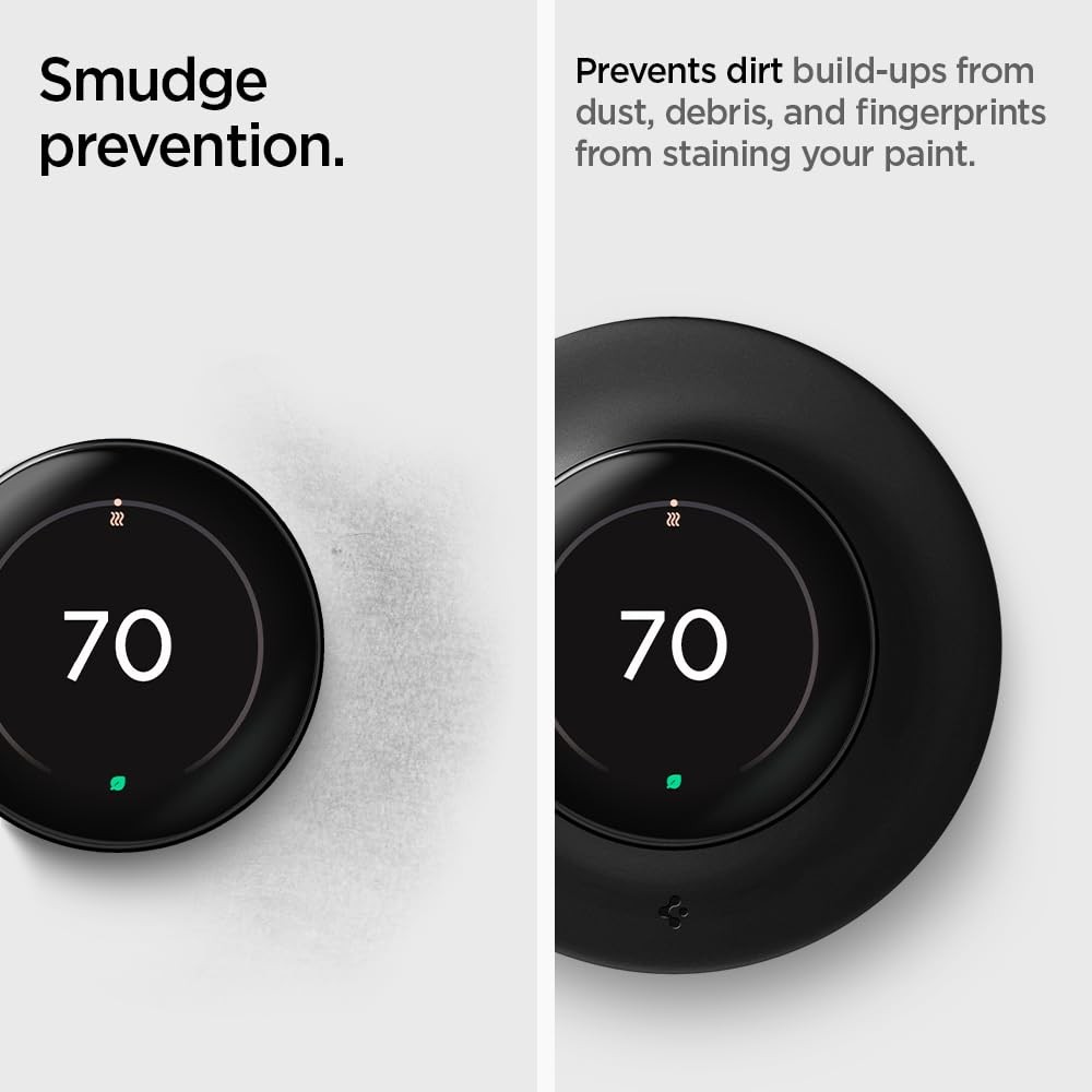 Wall Plate Designed for New Google Nest Learning Thermostat 4Th Generation (2024