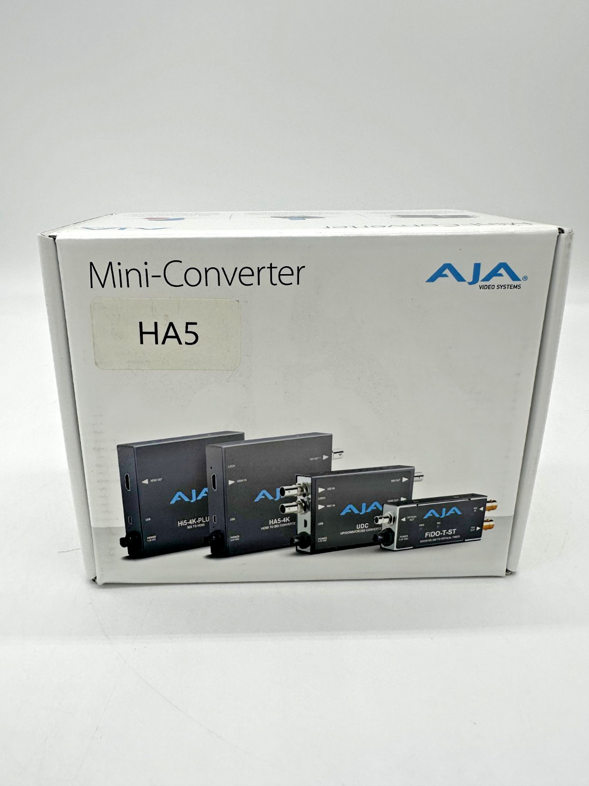 NEW Sealed - AJA HA5 HDMI to SDI/HD-SDI Video and Audio Converter