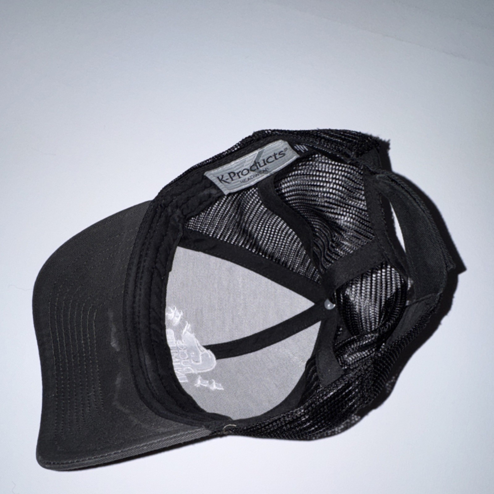 Ducks Unlimited Green Black Mesh Back Ball Cap Cotton