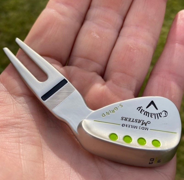 Callaway ‘Masters 2026’ Golf Divot Repair Tool Silver