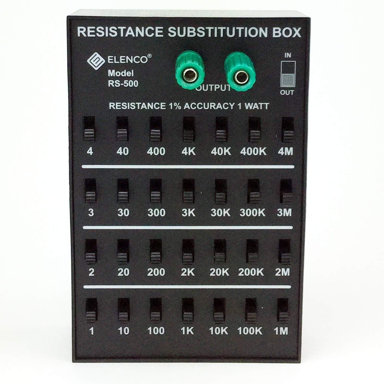 Resistance Substitution Box Precision Decade Resistor Tool