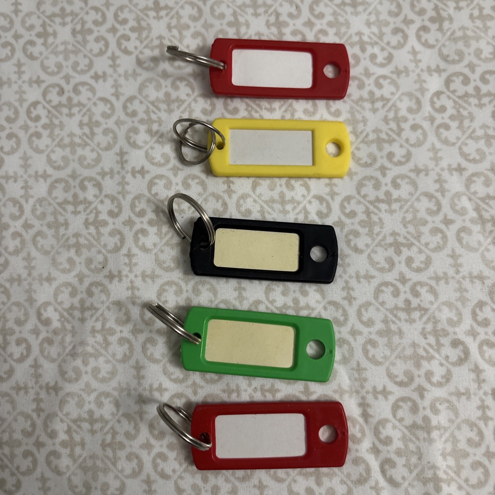 Lucky Line 16970 Key Tags, Red (5-Pack)