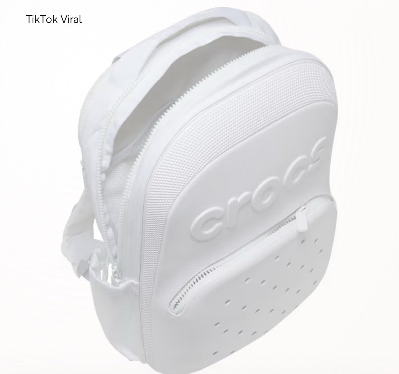 Crocs Bagpack White