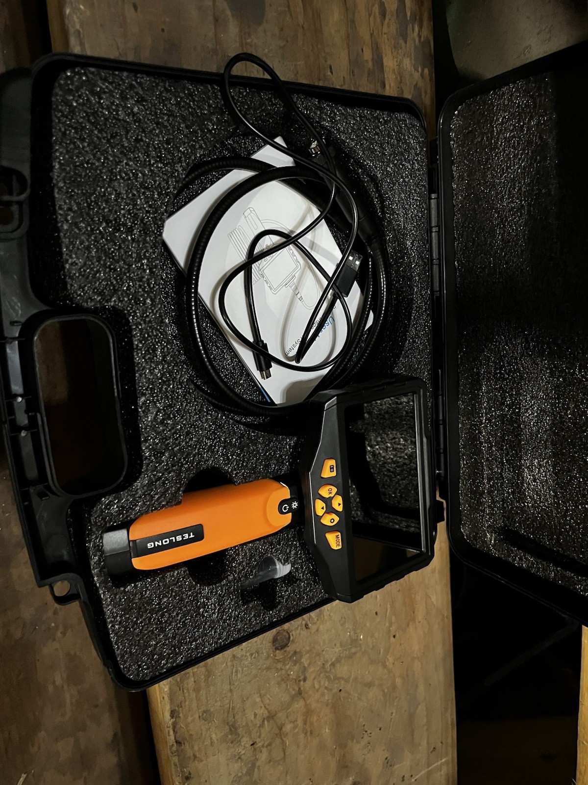 TESLONG NTS300 Borescope Inspection Camera Industrial Endoscope Dual/Triple Lens