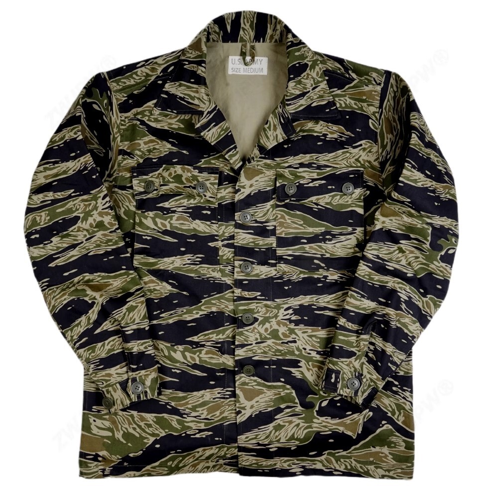 Vietnam War US Tiger Pattern TCU Tops Jacket Size M-70001